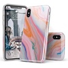 image:imageCasely iPhone Xs Max Case  Floral Forest  Navy Cherry Blossom Floral  Classic Ultra Slim DesignRainbow Marble Swirl