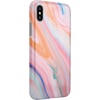 image:imageCasely iPhone Xs Max Case  Floral Forest  Navy Cherry Blossom Floral  Classic Ultra Slim DesignRainbow Marble Swirl