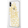 image:imageCasely iPhone Xs Max Case  Floral Forest  Navy Cherry Blossom Floral  Classic Ultra Slim DesignShiny Gold Pineapple Clear