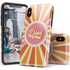 image:imageCasely iPhone Xs Max Case  Floral Forest  Navy Cherry Blossom Floral  Classic Ultra Slim DesignYoure Dope  Retro Colorblock