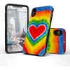 image:imageCasely iPhone Xs Max Case  I Heart Tie Dye  Rainbow Heart  Bold Protective Design