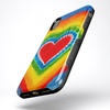 image:imageCasely iPhone Xs Max Case  I Heart Tie Dye  Rainbow Heart  Bold Protective Design