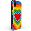 image:imageCasely iPhone Xs Max Case  I Heart Tie Dye  Rainbow Heart  Bold Protective Design