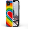 image:imageCasely iPhone Xs Max Case  I Heart Tie Dye  Rainbow Heart  Bold Protective Design