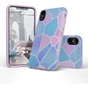 image:imageCasely iPhone Xs Max Case  Outside the Lines  Crayola Marker  Bold Protective Design06 Holographic Metallic Stained Glass Marble
