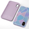 image:imageCasely iPhone Xs Max Case  Outside the Lines  Crayola Marker  Bold Protective Design06 Holographic Metallic Stained Glass Marble