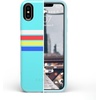 image:imageCasely iPhone Xs Max Case  Outside the Lines  Crayola Marker  Bold Protective Design17 Teal Rainbow Stripes Color Block