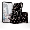 image:imageCasely iPhone Xs Max Case  Outside the Lines  Crayola Marker  Bold Protective DesignBlack and Gold Metallic Waves