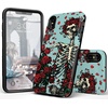 image:imageCasely iPhone Xs Max Case  Outside the Lines  Crayola Marker  Bold Protective DesignForever Grateful  Grateful Dead Skeleton Floral