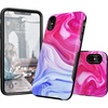 image:imageCasely iPhone Xs Max Case  Outside the Lines  Crayola Marker  Bold Protective DesignLand  Sea Marble Swirl