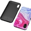 image:imageCasely iPhone Xs Max Case  Outside the Lines  Crayola Marker  Bold Protective DesignLand  Sea Marble Swirl
