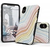 image:imageCasely iPhone Xs Max Case  Outside the Lines  Crayola Marker  Bold Protective DesignRide The Wave  Pastel Rainbow Lined