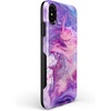 image:imageCasely iPhone Xs Max Case  Outside the Lines  Crayola Marker  Bold Protective DesignTie Dying Over You Purple Marble