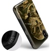 image:imageCasely iPhone Xs Max Case  Outside the Lines  Crayola Marker  Bold Protective DesignVan Gogh  Skull of a Skeleton with Burning Cig