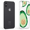image:imageCasely iPhone Xs Max Case  Scribble Me That  Crayola Rainbow Pencil  Classic Ultra Slim DesignAvocado Rose Gold Clear
