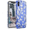 image:imageCasely iPhone Xs Max Case  Scribble Me That  Crayola Rainbow Pencil  Classic Ultra Slim DesignBlue Cherry Blossom Floral