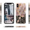 image:imageCasely iPhone Xs Max Case  Scribble Me That  Crayola Rainbow Pencil  Classic Ultra Slim DesignGeo Rose Gold Marble
