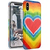 image:imageCasely iPhone Xs Max Case  Scribble Me That  Crayola Rainbow Pencil  Classic Ultra Slim DesignI Heart Tie Dye