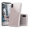 image:imageCasely iPhone Xs Max Case  Scribble Me That  Crayola Rainbow Pencil  Classic Ultra Slim DesignPink and Gold Metallic Waves