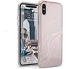 image:imageCasely iPhone Xs Max Case  Scribble Me That  Crayola Rainbow Pencil  Classic Ultra Slim DesignPink and Gold Metallic Waves
