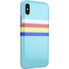 image:imageCasely iPhone Xs Max Case  Scribble Me That  Crayola Rainbow Pencil  Classic Ultra Slim DesignTeal Rainbow Stripes Color Block
