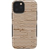 Mocha Ripple | Brown Waves