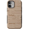 Mocha Ripple | Brown Waves