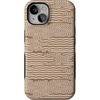 Mocha Ripple | Brown Waves