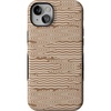 Mocha Ripple | Brown Waves