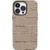 Mocha Ripple | Brown Waves