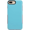 Cotton Candy Electric Blue on Pink