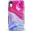 image:imageCasely iPhone XR Case  Peace Out  Groovy Peace Sign  Bold Protective DesignLand  Sea  Marble Swirl