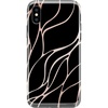 Midnight Ride | Black and Gold Metallic Waves