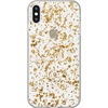 Rose and Gold Flaked Clear