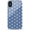 image:imageCasely iPhone Xs Max Case  Botanical Blooms  Floral Patchwork  Essential Slim DualLayer Protective DesignCoastal Blues  Denim Stars
