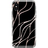 Black and Gold Metallic Waves