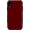 Burgundy Red on Black