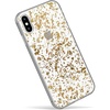 Rose and Gold Flaked Clear
