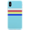 image:imageCasely iPhone Xs Max Case  Scribble Me That  Crayola Rainbow Pencil  Classic Ultra Slim DesignTeal Rainbow Stripes Color Block