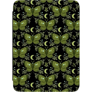 image:imageCasely Kindle Case  Coquette Girlie  Pastel Bows  Compatible with 7 Kindle Colorsoft and 7 Kindle Paperwhite 12th Gen 2024 ModelsMystic Moths  Green Twilight