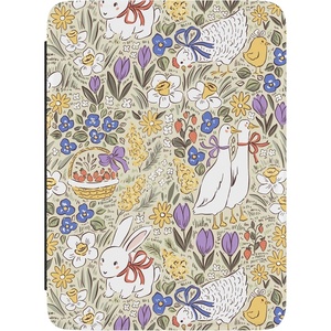 image:imageCasely Kindle Case  Coquette Girlie  Pastel Bows  Compatible with 7 Kindle Colorsoft and 7 Kindle Paperwhite 12th Gen 2024 ModelsStorybook Stroll  Spring Garden