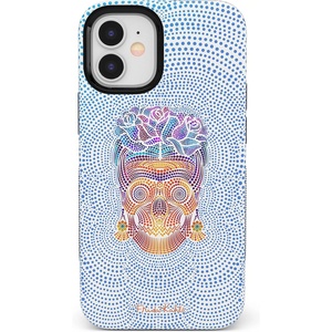 image:imageCasely iPhone 11 Case  Vida y Muerte  Frida Kahlo Dotted Skull  Bold Protective DesignFrida Kahlo  Vida y Muerte  Dotted Skull