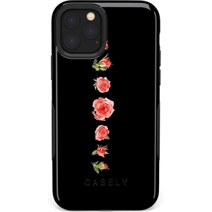 image:imageCasely iPhone 11 Pro Max Case  Outside the Lines  Crayola Marker  Bold Protective DesignBlooming Red Rose Floral