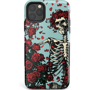 image:imageCasely iPhone 11 Pro Max Case  Outside the Lines  Crayola Marker  Bold Protective DesignGrateful Dead  Forever Grateful  Skeleton Floral