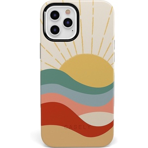 image:imageCasely iPhone 11 Pro Max Case  Outside the Lines  Crayola Marker  Bold Protective DesignHere Comes the Sun  Colorblock Sunset