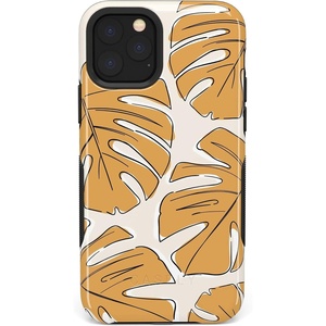 image:imageCasely iPhone 11 Pro Max Case  Outside the Lines  Crayola Marker  Bold Protective DesignIsland Time  Tropical Leaves Floral