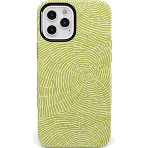 image:imageCasely iPhone 11 Pro Max Case  Outside the Lines  Crayola Marker  Bold Protective DesignSwirl Away  Tea Green Geometric