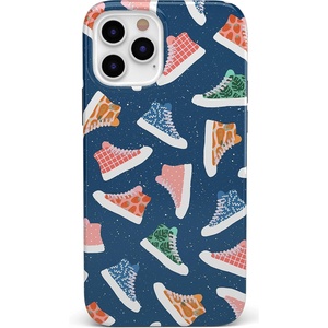 image:imageCasely iPhone 11 Pro Max Case  Scribble Me that  Crayola Rainbow Pencil  Classic Ultra Slim DesignIf The Shoe Fits  High Top Sneaker