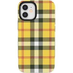 image:imageCasely iPhone 12 Mini Case  Sneaky Monkeys  Frida Kahlo Jungle Floral  Bold Protective Design  Compatible with MagSafeAs if  Yellow Plaid