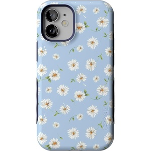 image:imageCasely iPhone 12 Mini Case  Sneaky Monkeys  Frida Kahlo Jungle Floral  Bold Protective Design  Compatible with MagSafeDaisy Daydream  Baby Blue Floral